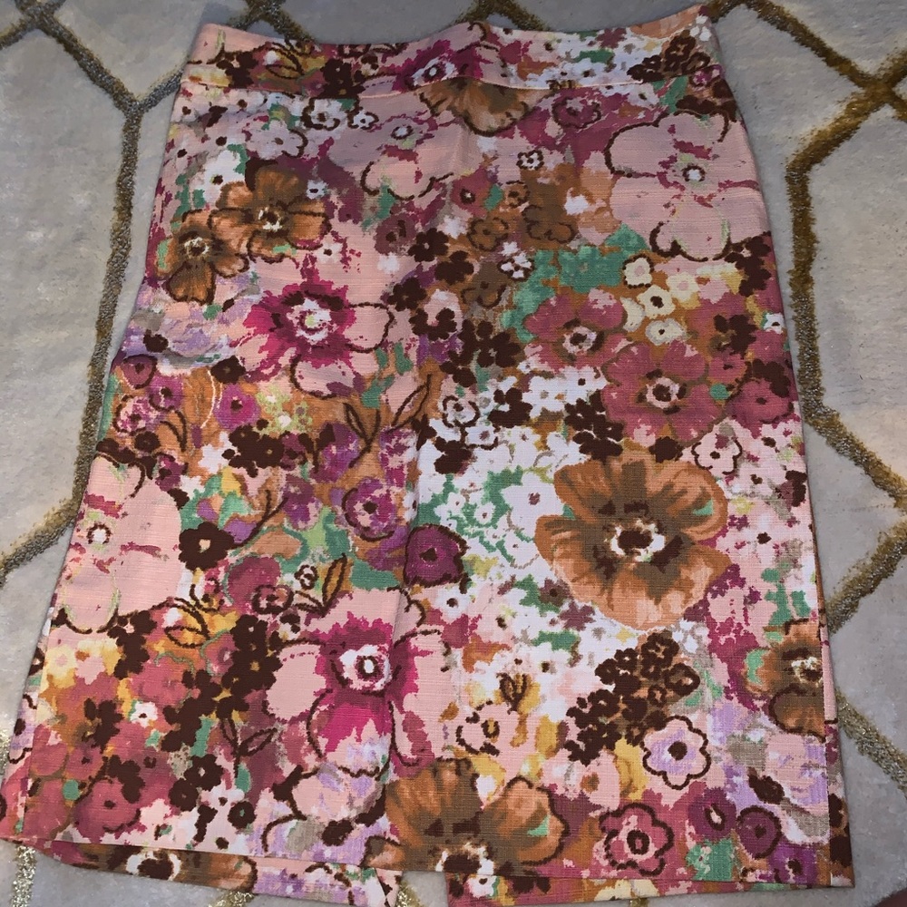 Floral Pencil Skirt